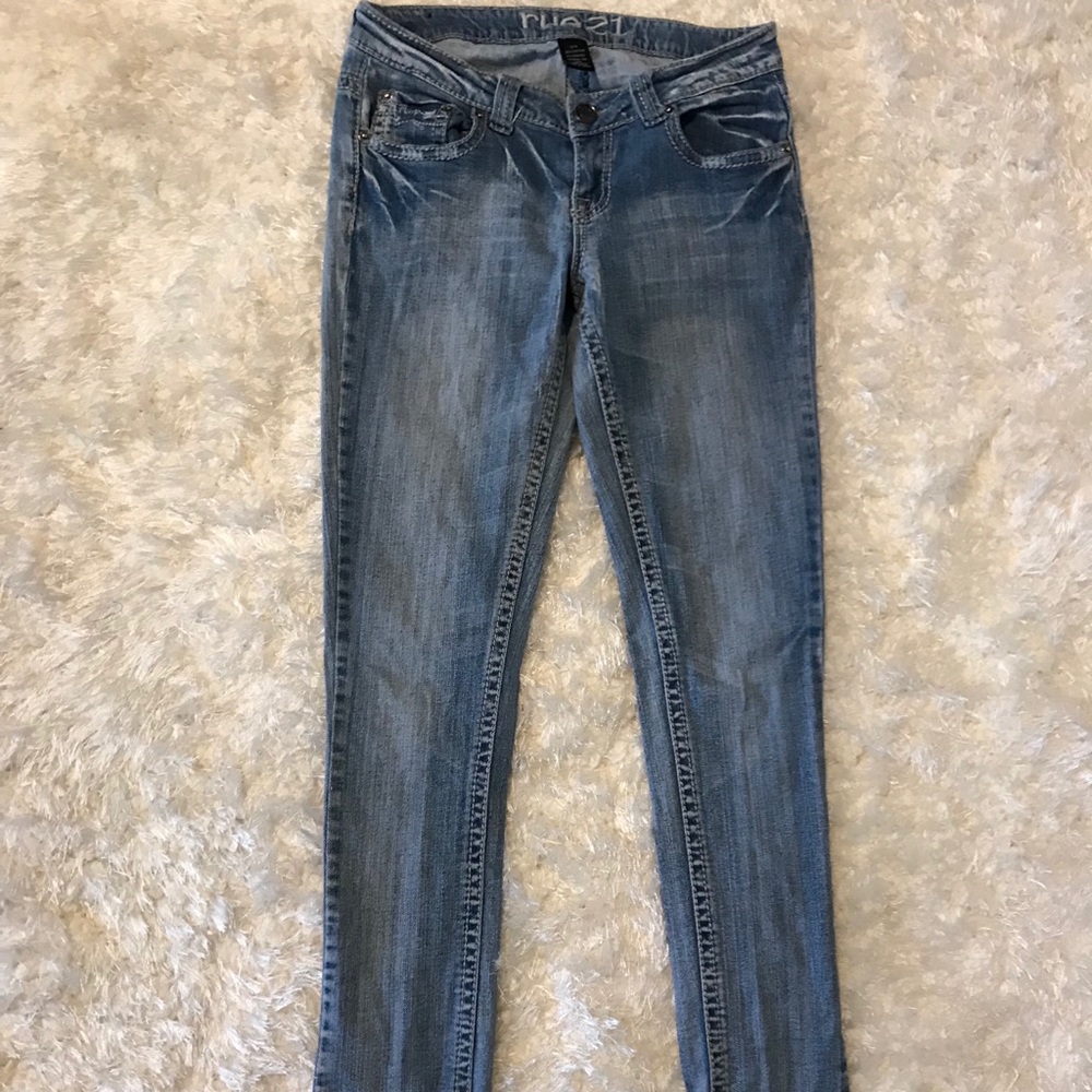 Straight Leg Jeans